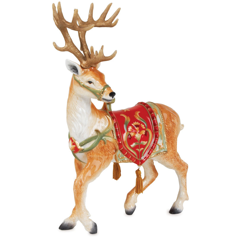 Fitz and Floyd Bellacara Deer Figurine & Reviews Wayfair